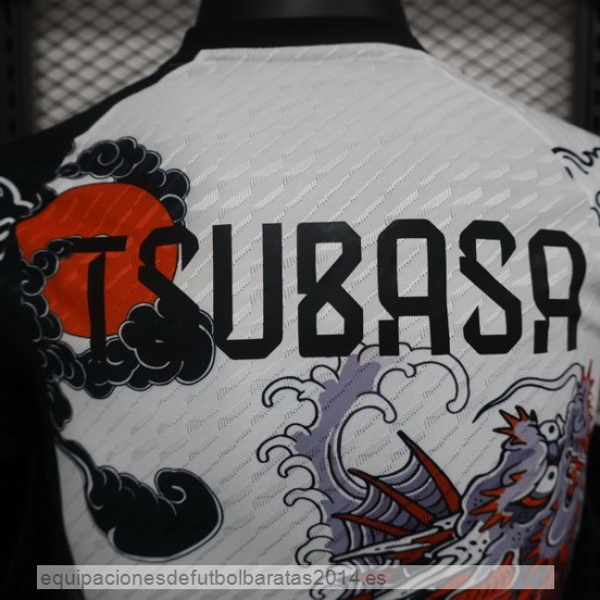 Nuevo Tailandia Jugadores Especial Camiseta Japon 2024 Blanco Negro Baratas